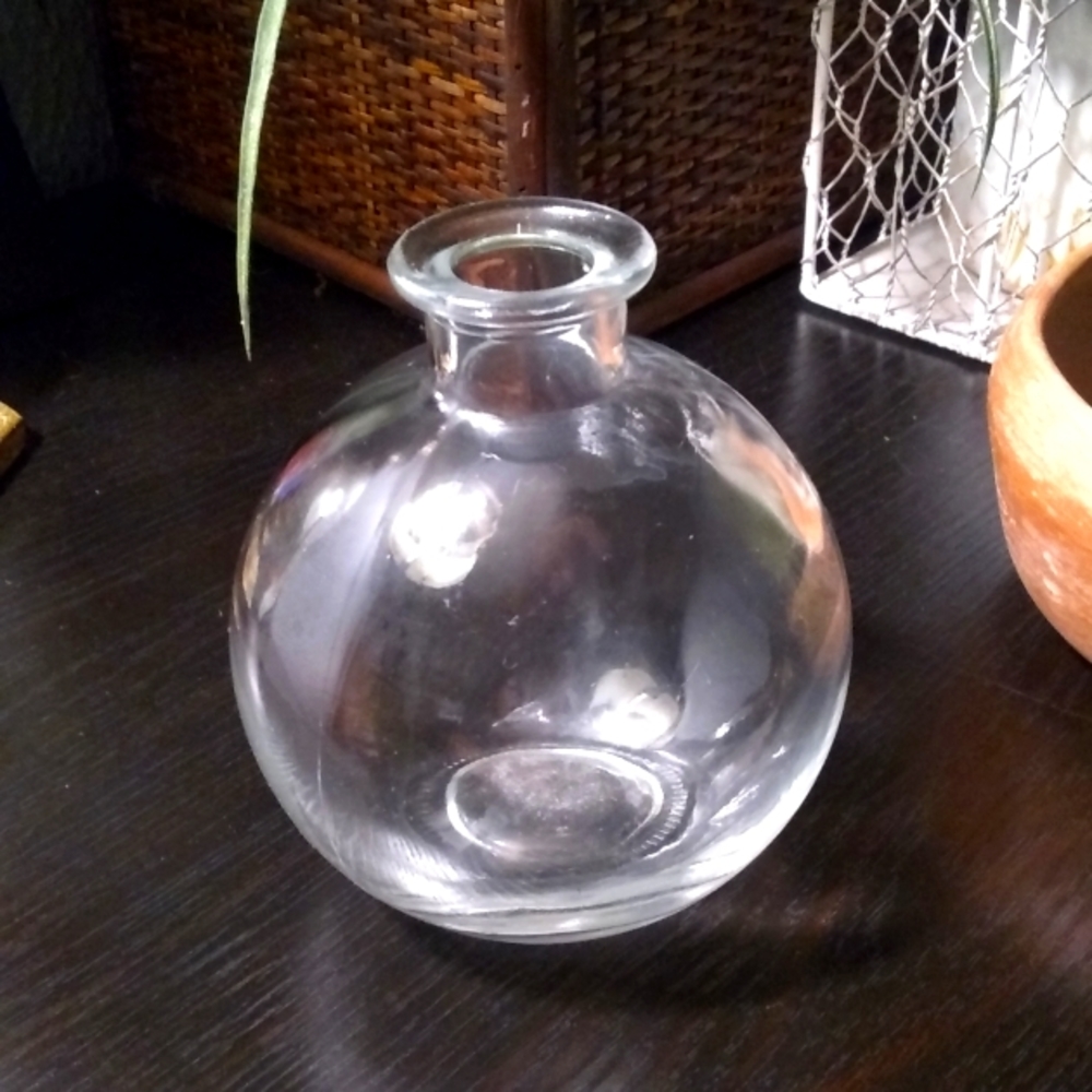 Round Glass Vase